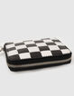 Cartera 1440 mini Compagnon cuero trenzado damero mujer-2