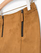 Girls’ suedette skirt-3