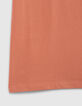Polo terracotta coton bio brod&eacute; guitare gar&ccedil;on-4