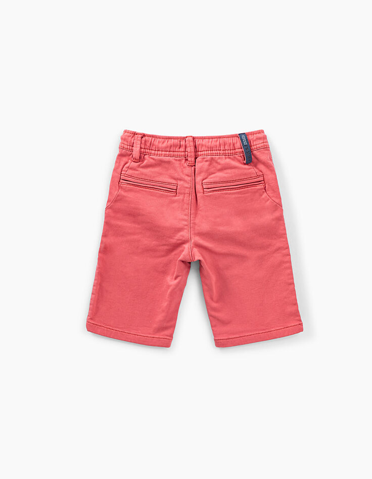 Bermudas coral punto knitlook niño -4 Bermudas coral punto knitlook niño -4