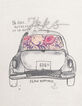 Baby girls' off-white car and embroidery T-shirt-4
