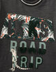 Tee-shirt vert foncé à typo bouclette bébé garçon -2