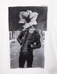 Herren-T-Shirt in Off White, Rocker-Blumen-Motiv, Bio-3
