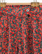 Pantalón caqui claro estampado naranjas bebé niña-3