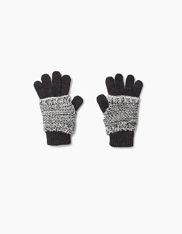 Girls' grey gloves - IKKS