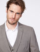 Men’s mink Prince of Wales check suit jacket -2