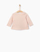 Baby girls' pink T-shirt-4