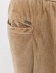 Jogpant beige de pana Hombre-5