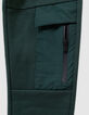 Jogging verde bolsillo bimaterial niño-8