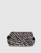 Le 111 ZEBRA écru toile motif zébré Femme-2