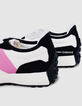 Zwart, ecru, roze NEW BALANCE 327 meisjessneakers-7