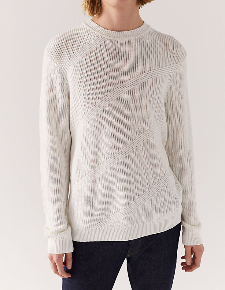 Jersey off white punto relieve Hombre -2
