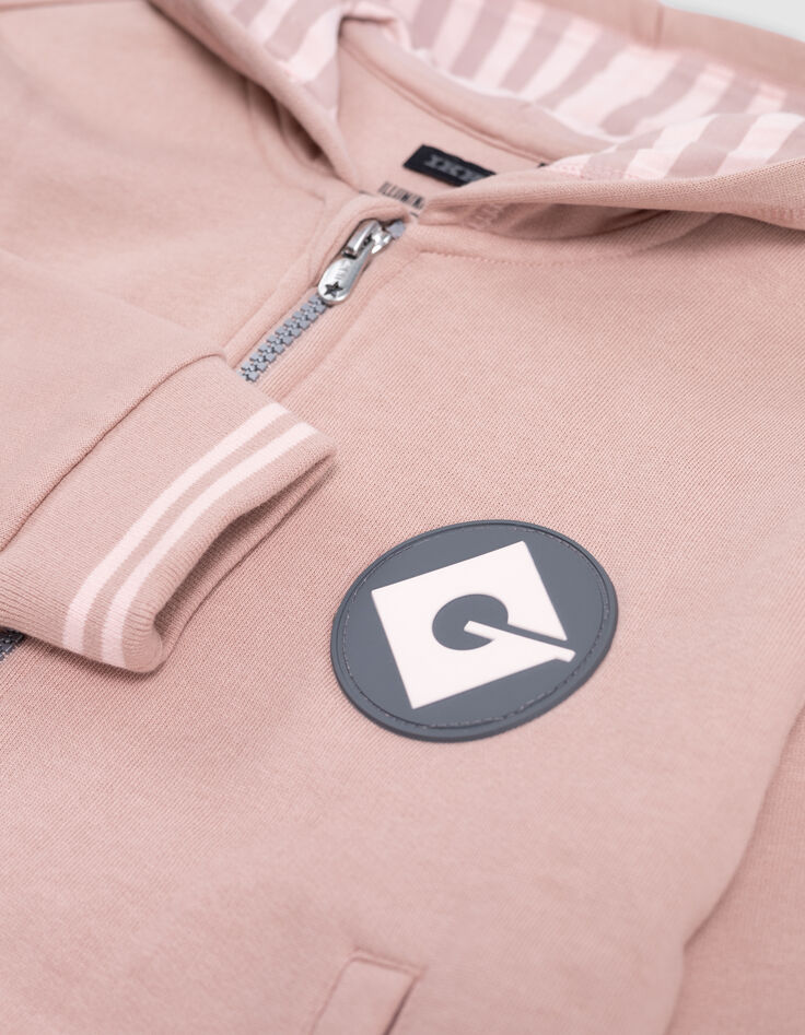 Cárdigan rosa algodón diseño mini espalda MINIONS niña-6