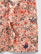 Aprikosenfarbene Ecovero&reg;-M&auml;dchenbluse mit Blumenprint-4