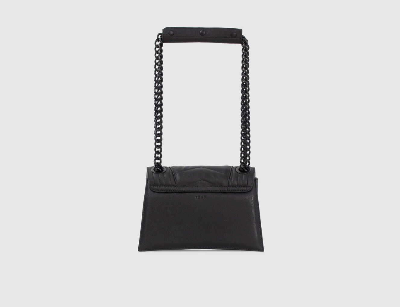 Women’s black caviar leather THE 1 bag Size S - IKKS-3