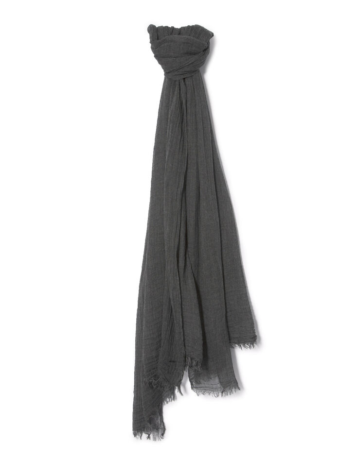 Men's grey scarf-1
