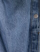 Camisa vaquera azul oversize niña-9