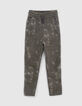 Jogging caqui tie and dye bolsillos cremallera ni&ntilde;o -1