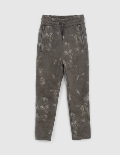 Jogging caqui tie and dye bolsillos cremallera ni&ntilde;o  - IKKS