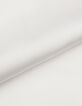 Women's white satin sleeveless top-3