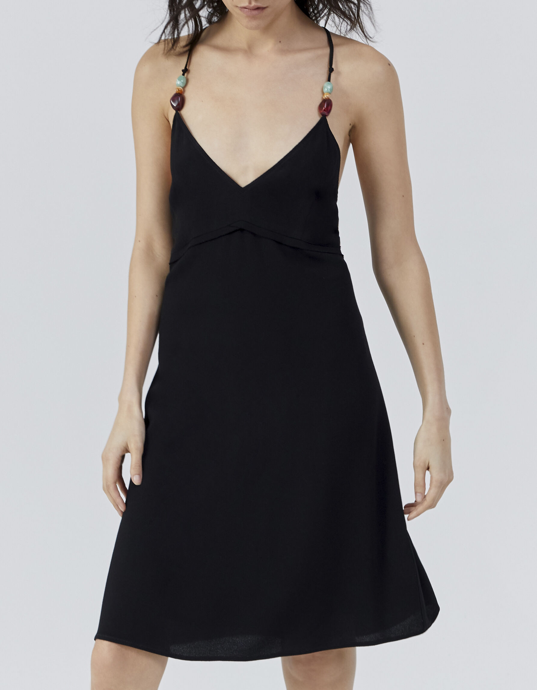 Robe noire ikks best sale femme