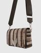 Women&rsquo;s khaki tie-dye leather 111 bag-5