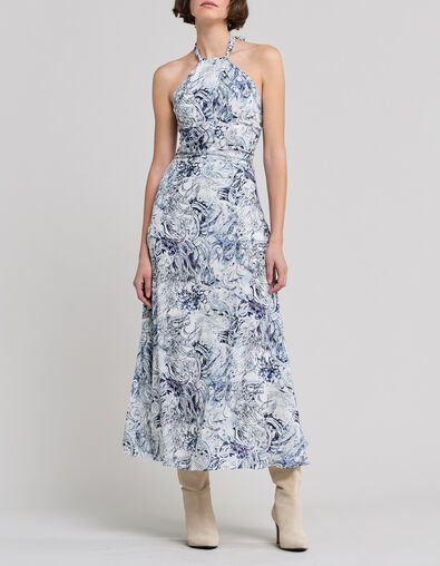 Robe écrue LENZING™ ECOVERO™ imprimé tatoo Femme - IKKS