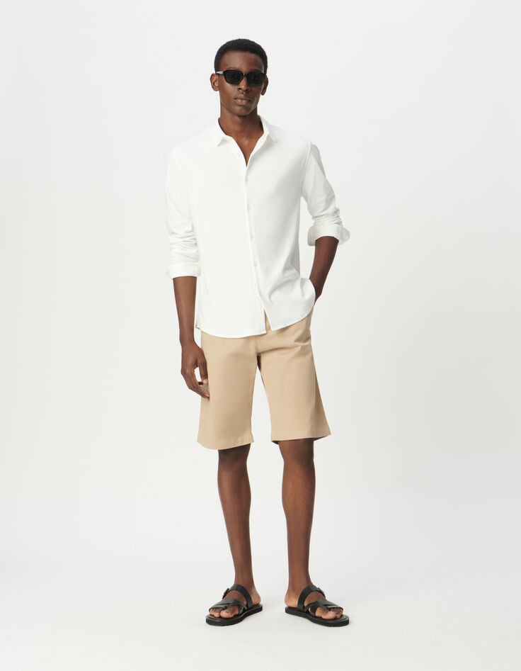 Chemise EASY blanche ABSOLUTE DRY en maille Homme-1 Chemise EASY blanche ABSOLUTE DRY en maille Homme-1