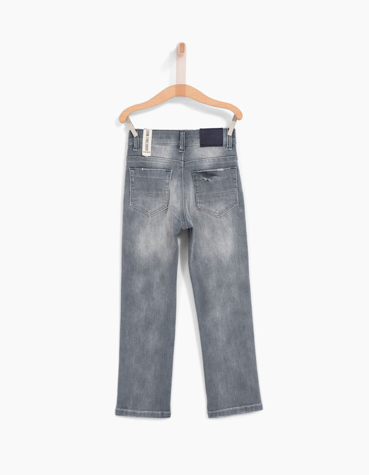 Jean regular gris clair garçon-2