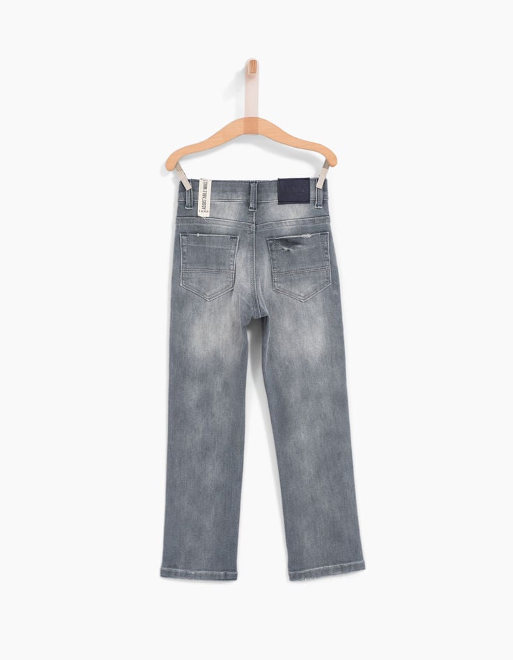 Jean regular gris clair garçon-2 Jean regular gris clair garçon-2