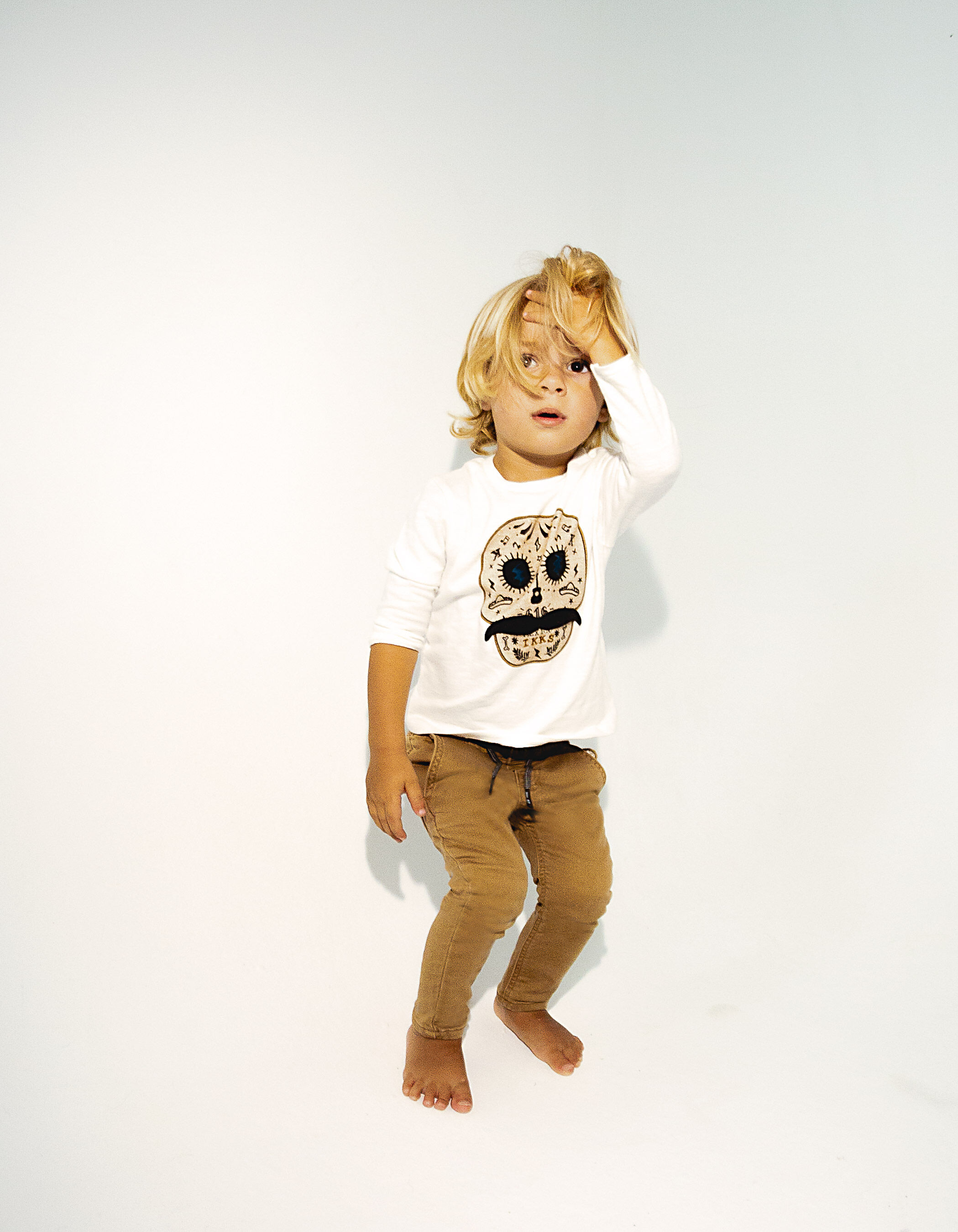 Pantalon conac bebe nino IKKS