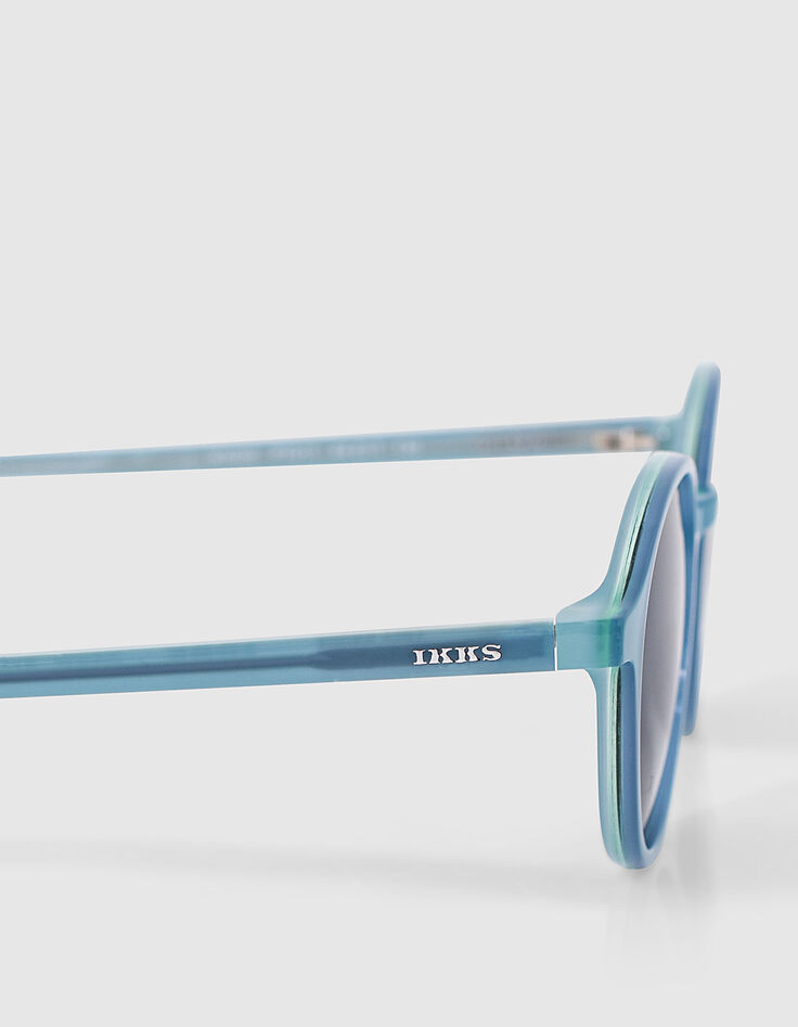 Lunettes solaires bleu persan-4