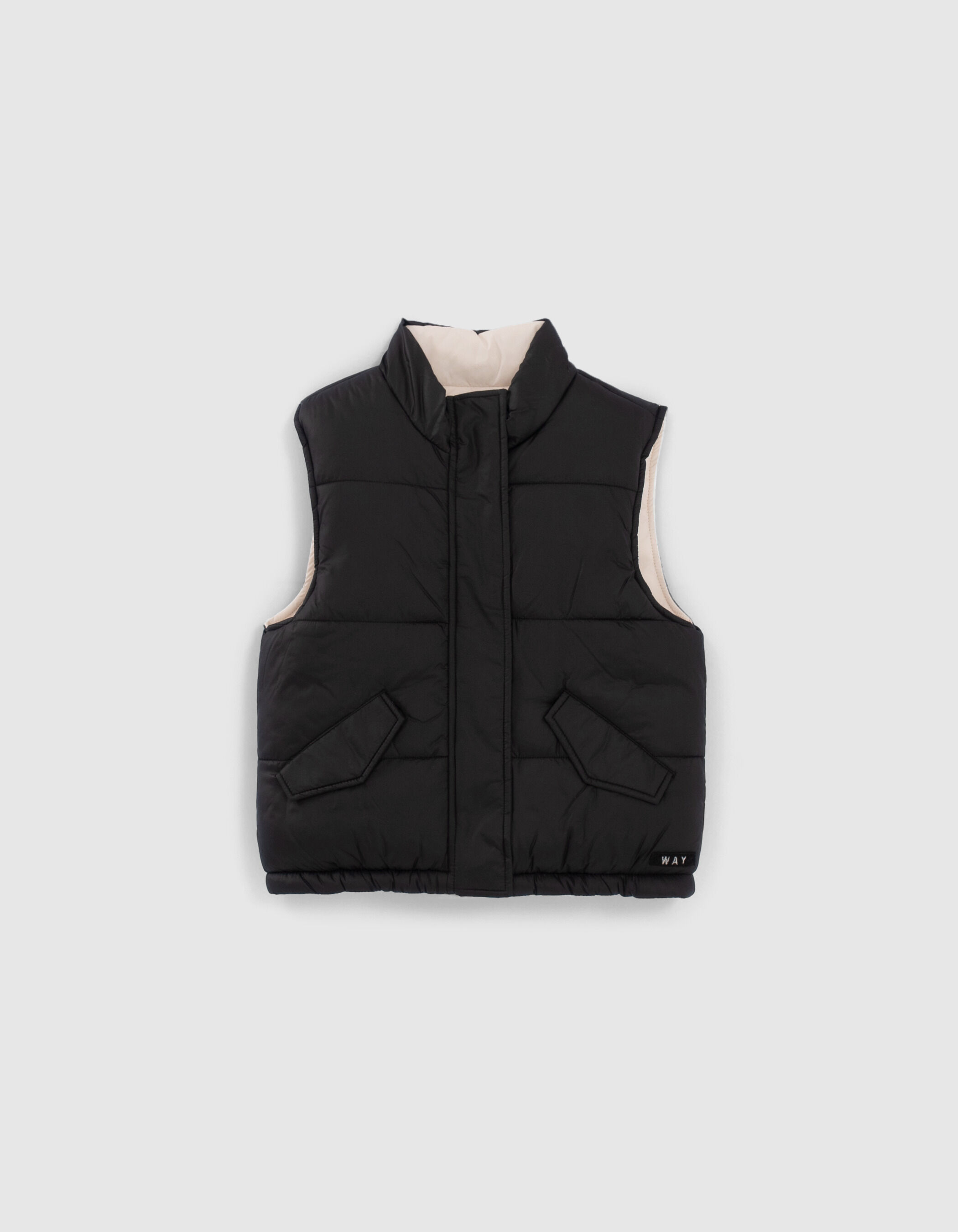 Blouson sans manche fille sale