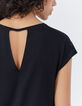 Pure Edition Damen-T-Shirt aus Tencel™ und Wolle-4