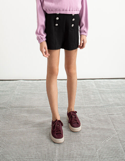 Short à pont noir esprit City fille