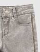 White Grey Slim-M&auml;dchenjeans mit Kettchen seitlich  -3