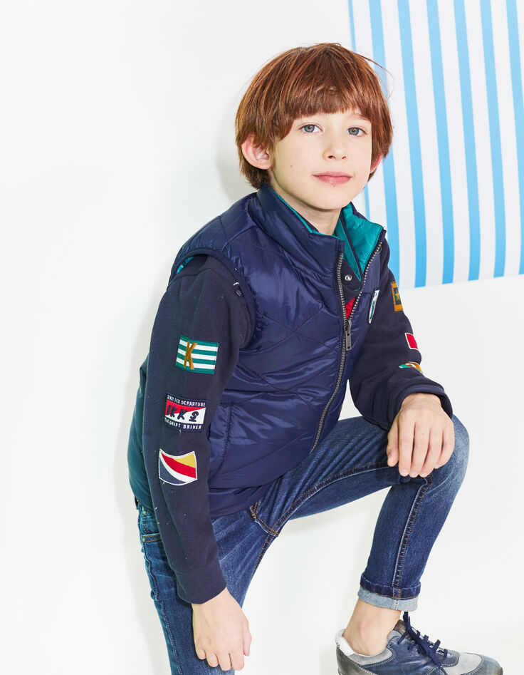 Boys' piqué sweatshirt-6