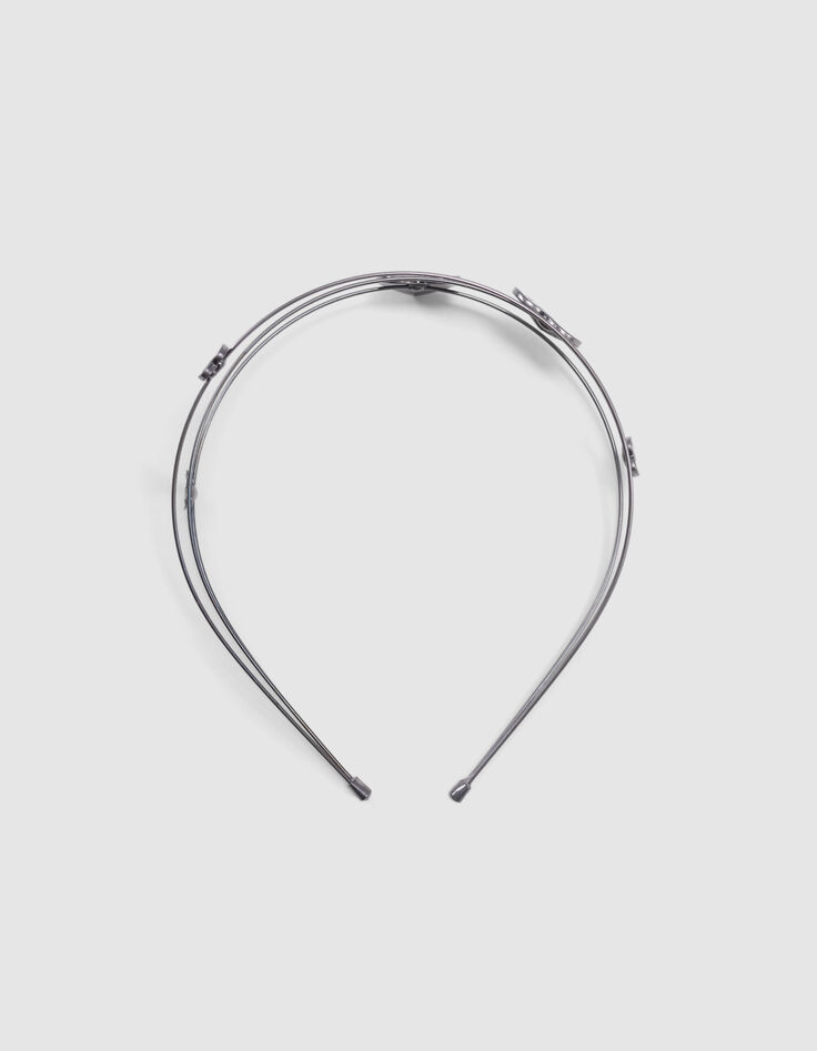 Diadeem metalgun met hartjes-bliksems meisjes-2