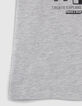T-shirt gris icônes MINECRAFT garçon-4