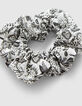 Schwarzes Mädchen-Scrunchie mit Dschungel-Rock-Print-6