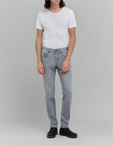 Vaqueros Bruce SLIM asfalto para hombre - IKKS