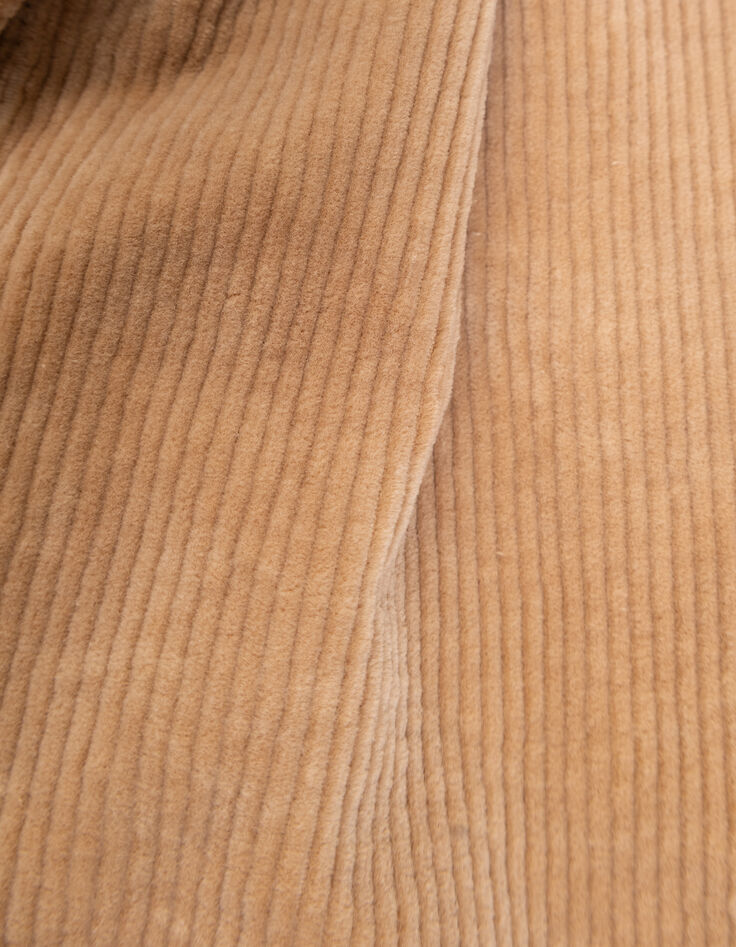 Girls’ beige corduroy jumpsuit-8 Girls’ beige corduroy jumpsuit-8