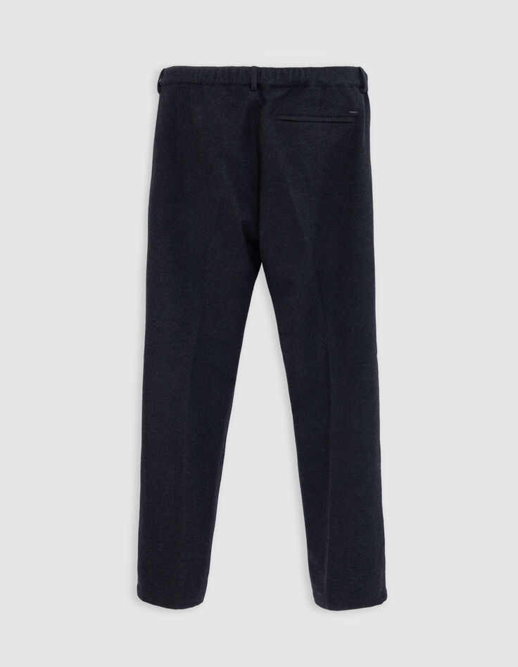 Anthrazitfarbene Flanell-Hose f&uuml;r Herren-3