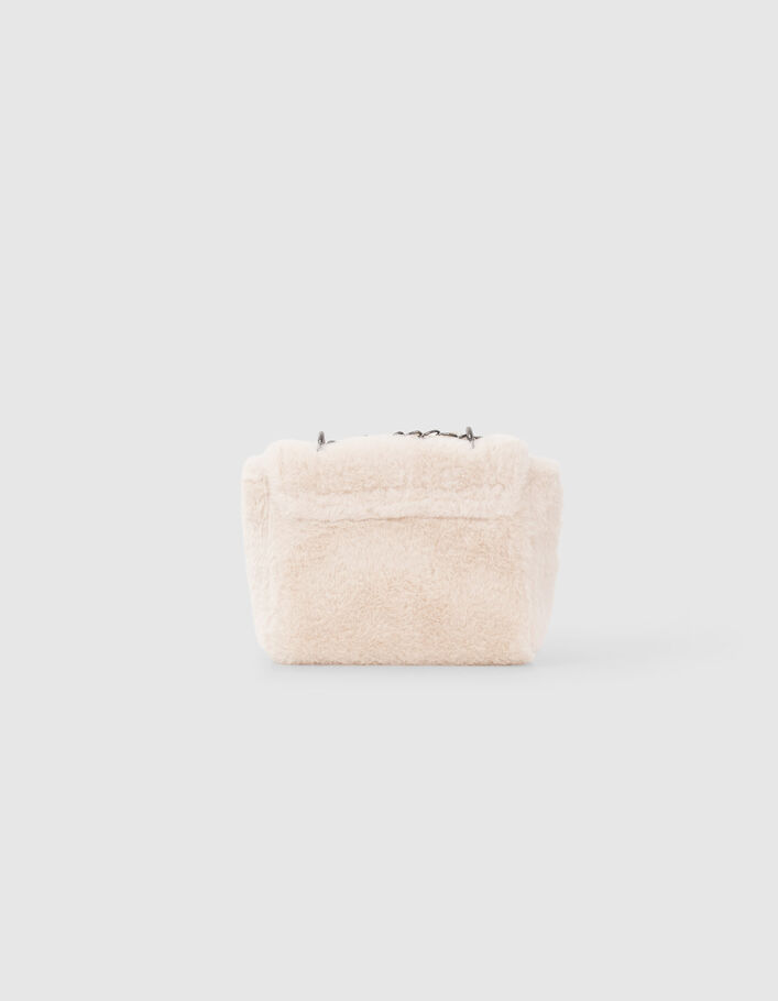Bolso rosa suave insignias estrellas niña-4