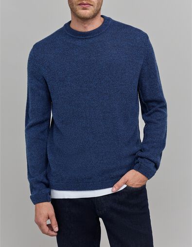 Jersey de punto cobalto para hombre - IKKS