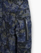 Anorak índigo estampado camuflaje pixelado niño -6