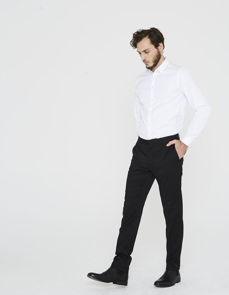 Camisa blanca de vestir-2 Camisa blanca de vestir-2