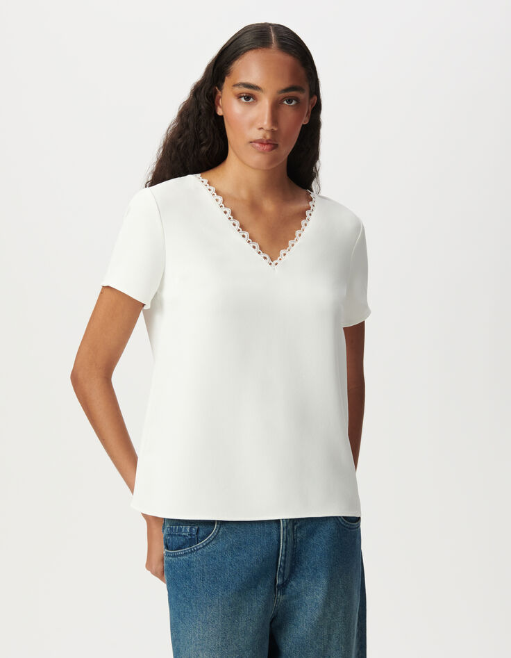 Top Color Crudo con Encaje Ajour-2