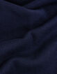 Cardigan marine en tricot encolure V Homme-8
