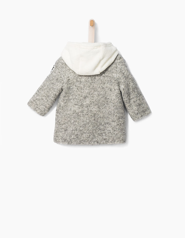 Abrigo gris bebé niña-3